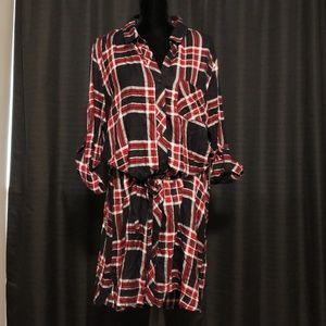 NWT BLL nyc woman's plaid dress
